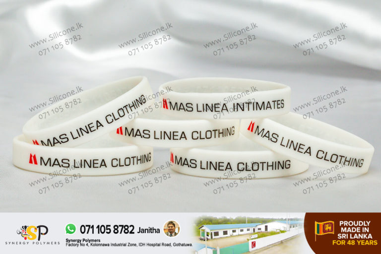 Embossed bands for MAS Linea Clothing