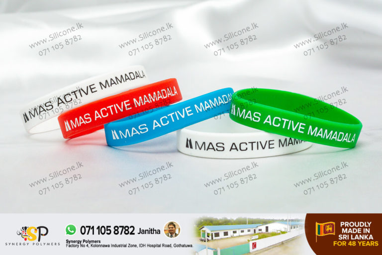 Printed Bracelets for MAS Active Mamadala