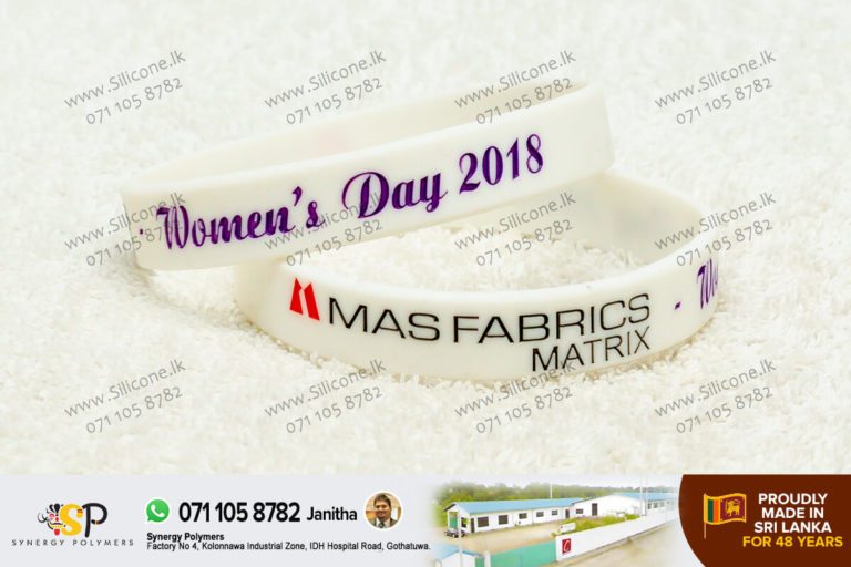 Rubber Bracelets for MAS Fabrics