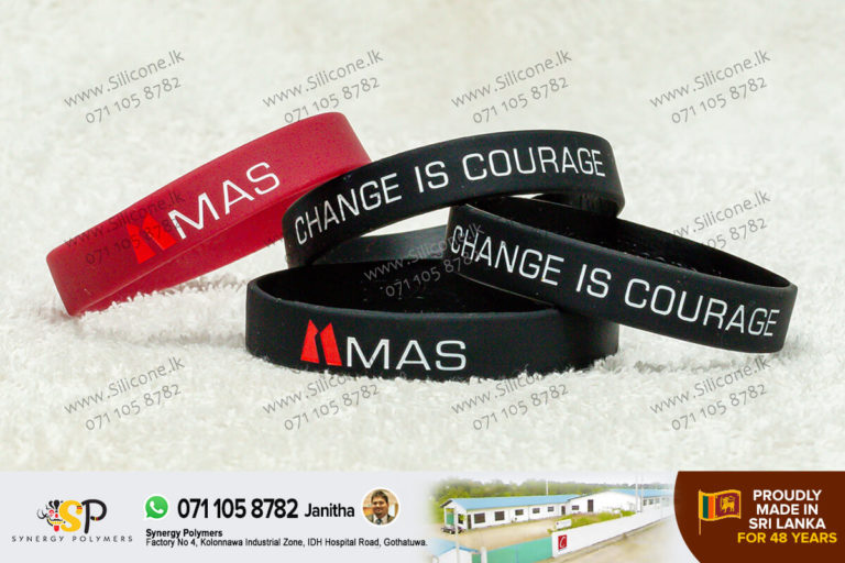 Embossed Wrist Bands
